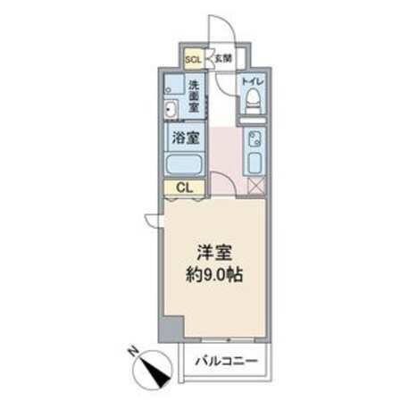 瑞穂運動場東駅 徒歩1分 4階の物件間取画像